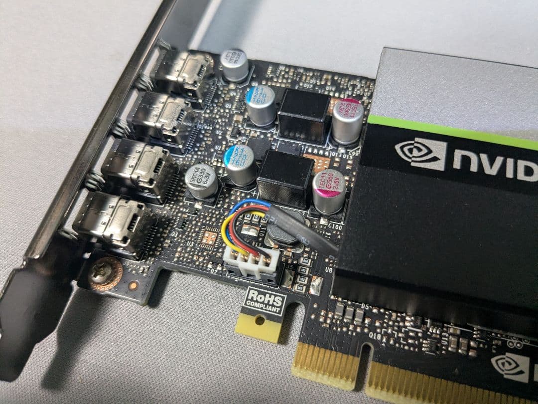 NVIDIA T600 グラフィックボード 付属品完備