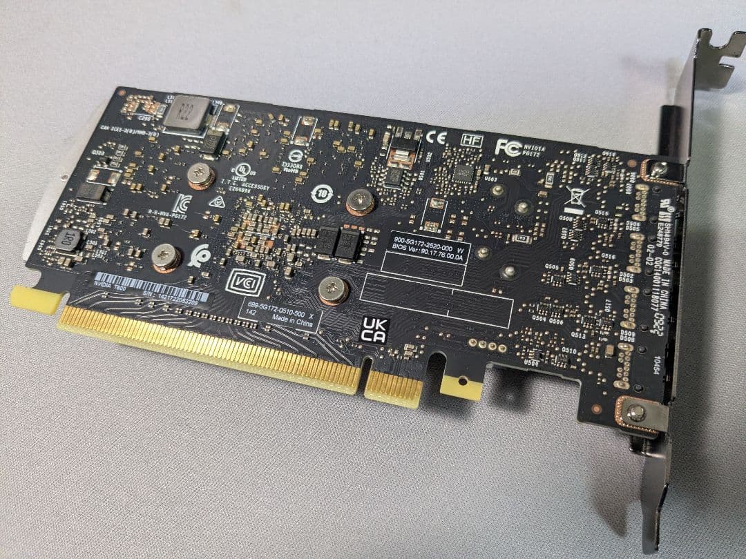 NVIDIA T600 グラフィックボード 付属品完備