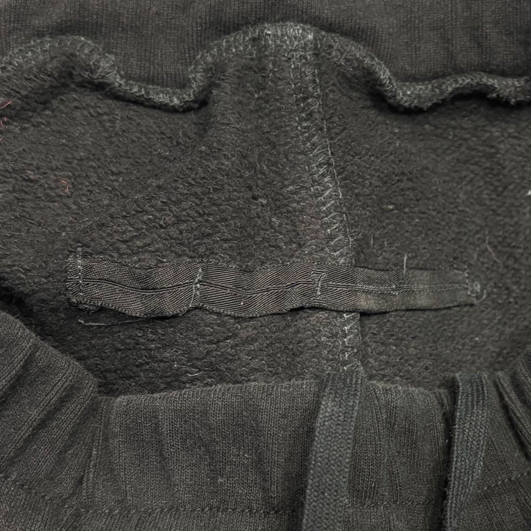 JULIUS ユリウス17-18AW ニューロマンティカ期 立体裁断 黒パンツ