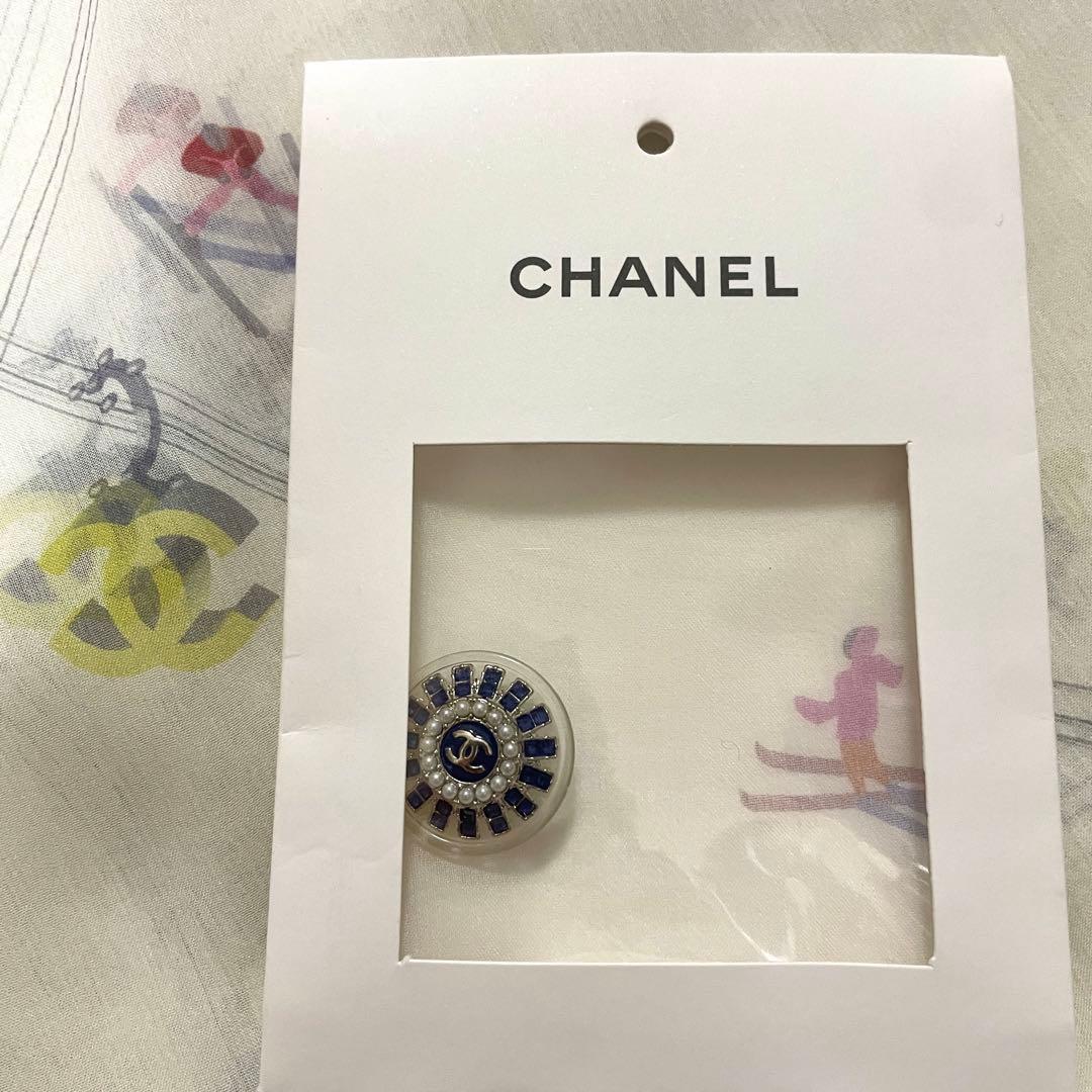未使用級✨CHANELシャネル シルクスカート　CCマーク ココマーク　34