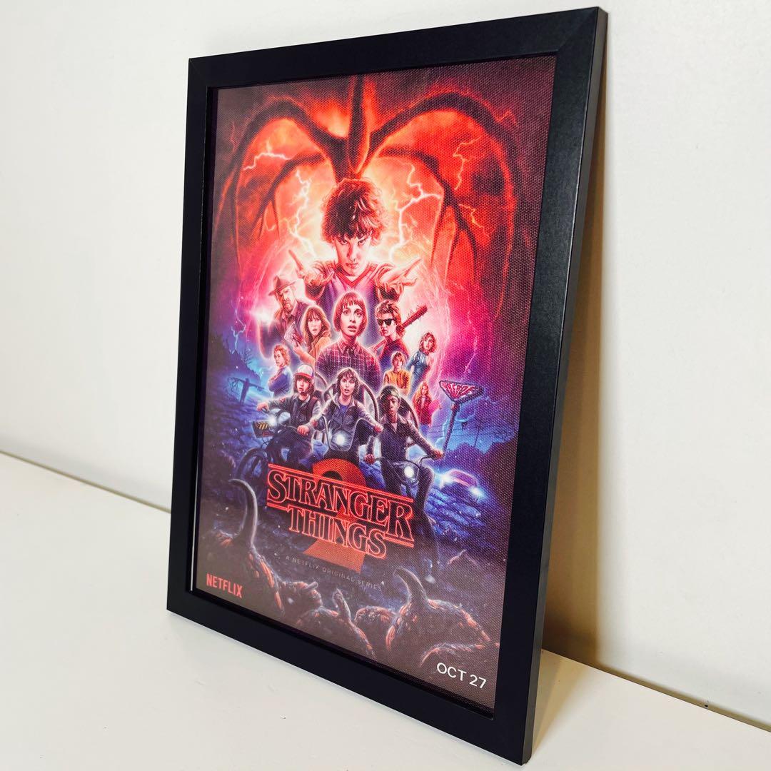 【専用出品】額付きポスター ストレンジャーシングス 3枚セット(新品)