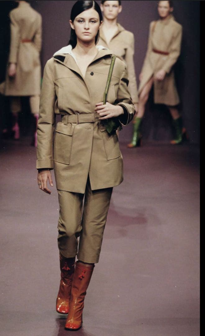 ぜ*い様 希少　prada 1999aw コート 40 90s archive