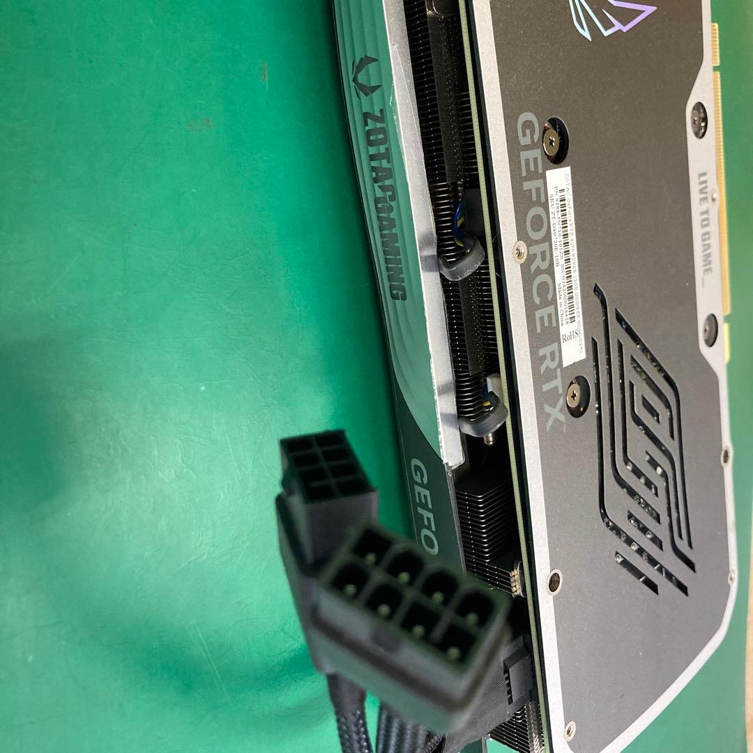 【動作確認済】 ZOTAC GeForce RTX4070 Super 12GB
