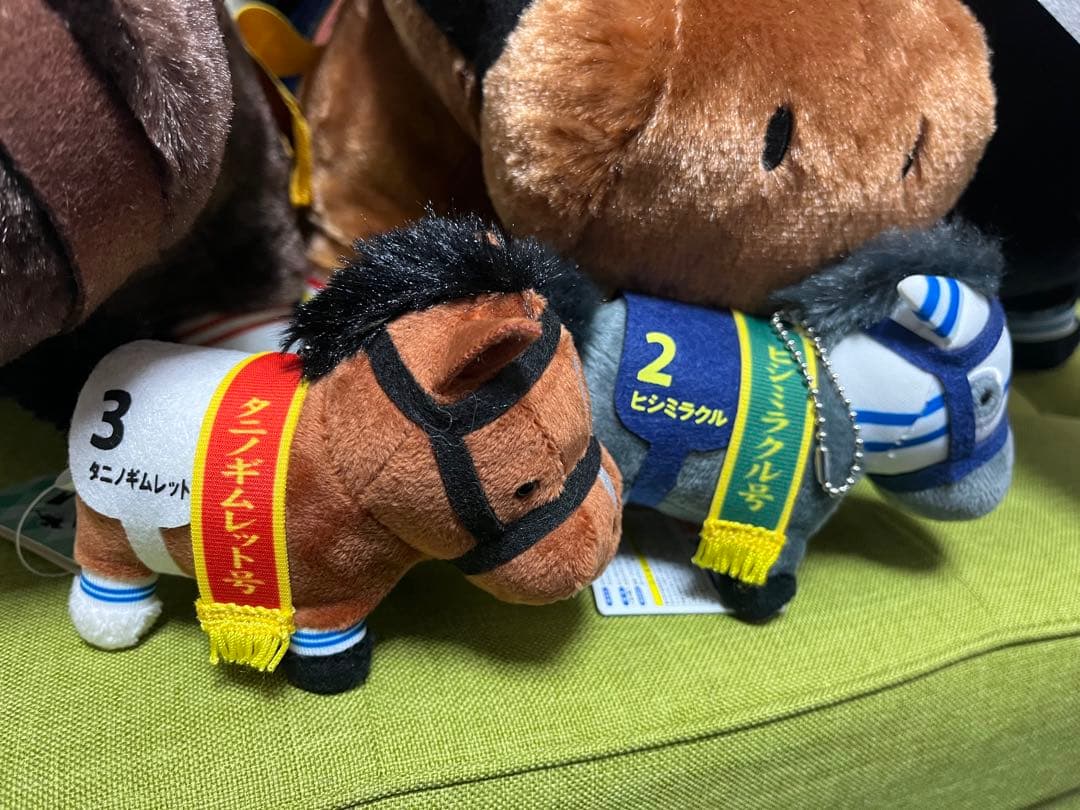 サラブレッドコレクション ビッグぬいぐるみ 4体＋ミニ 2体 競馬 JRA