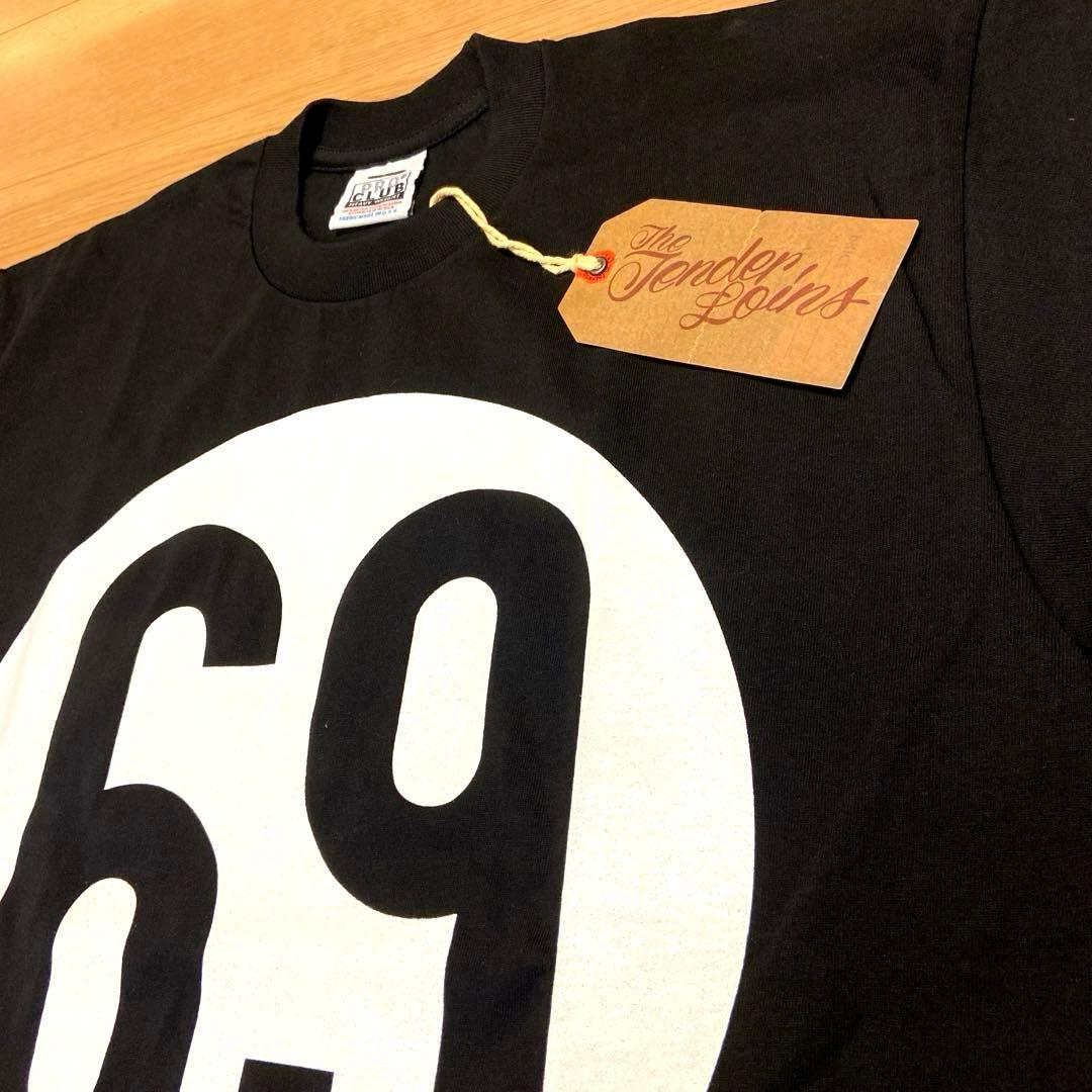 希少品！TENDERLOIN テンダーロイン T-TEE 69ブラックBLACK