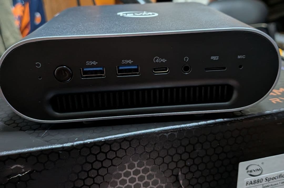 FEVM FA880 ミニPC AMD Ryzen 7 16GB 1TB
