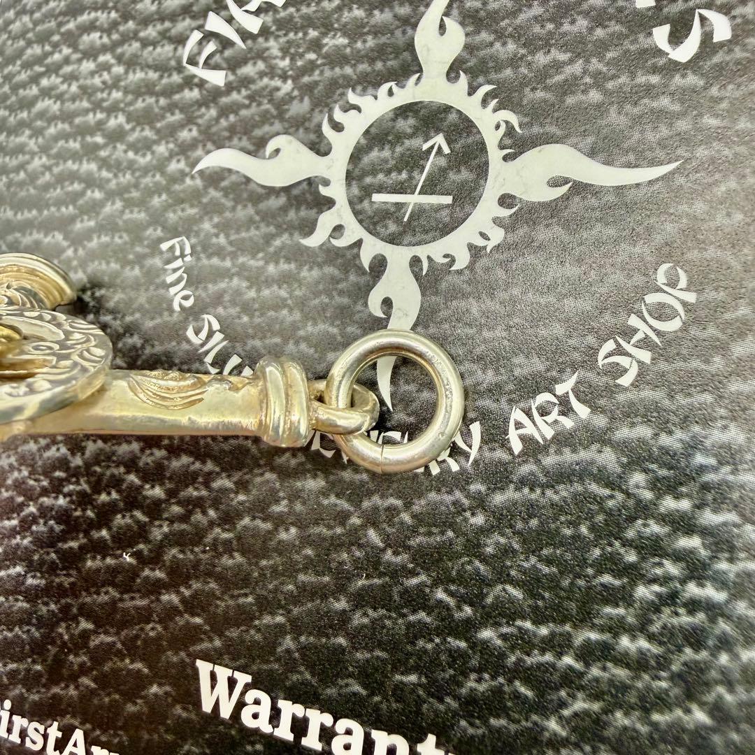 美品　ファーストアローズ　k18メタル付きホイールクロス