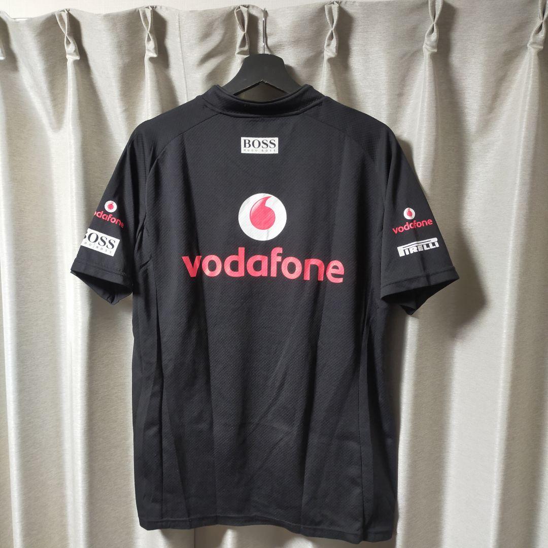 F1 Vodafone McLaren Mercedes Tシャツ Lサイズ