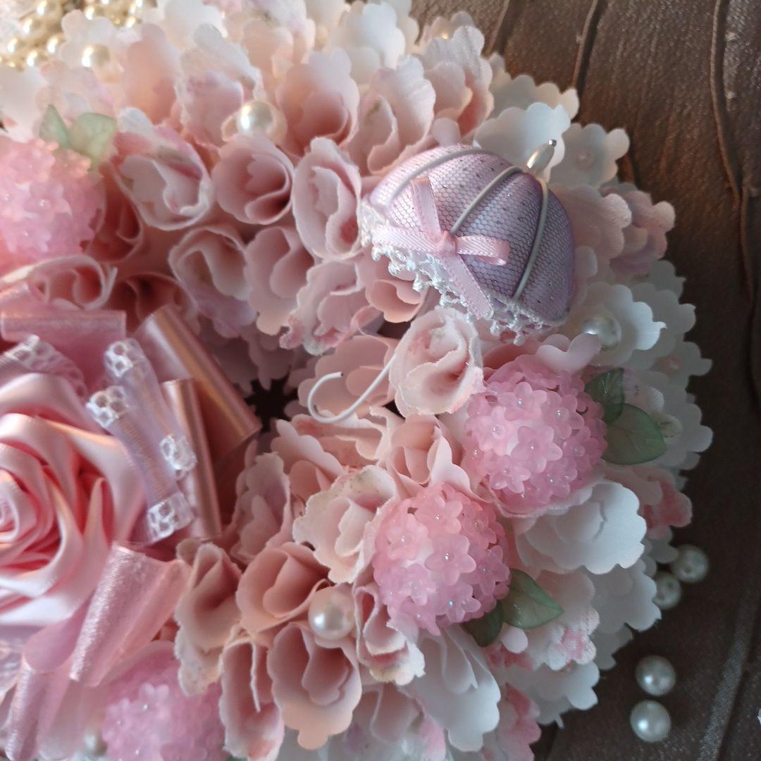 ＊588.589.590＊~＊ミッケ＊~布リース　紫陽花リース
