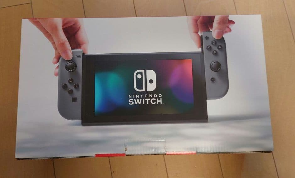 Nintendo Switch 本体【グレー】 + 箱.付属品完備