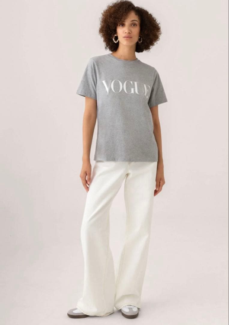 vogue Tシャツ グレー L ウィメンズ