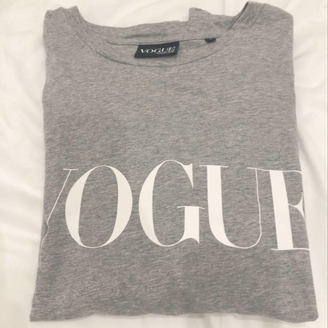 vogue Tシャツ グレー L ウィメンズ
