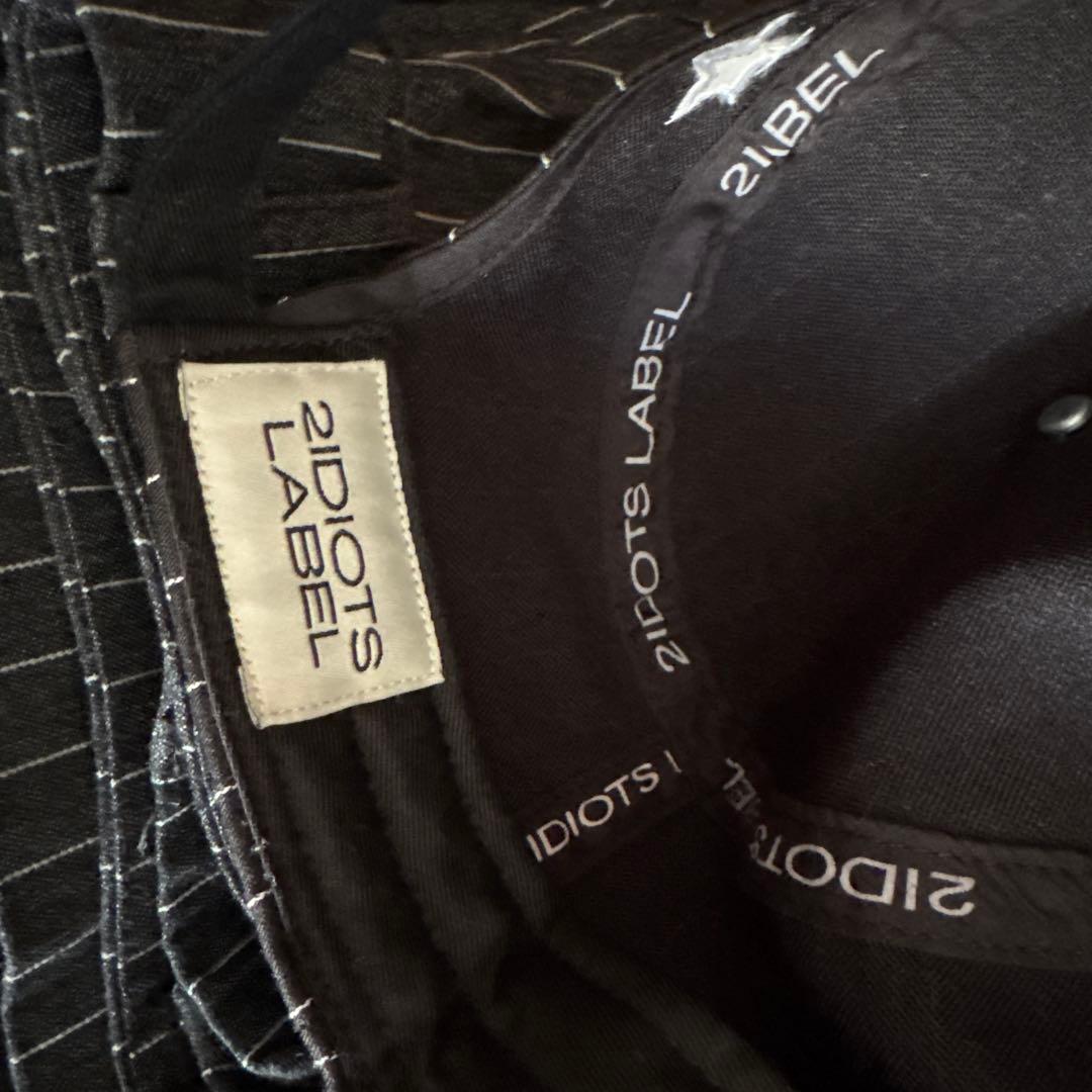 こ*似様 2IDIOTS LABEL PILLBOX CAP 2点セット