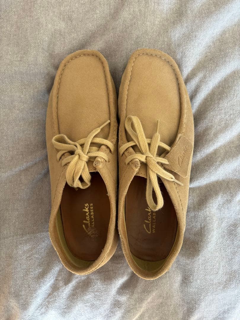 Clarks クラークス Wallabee ワラビー スエード 27cm