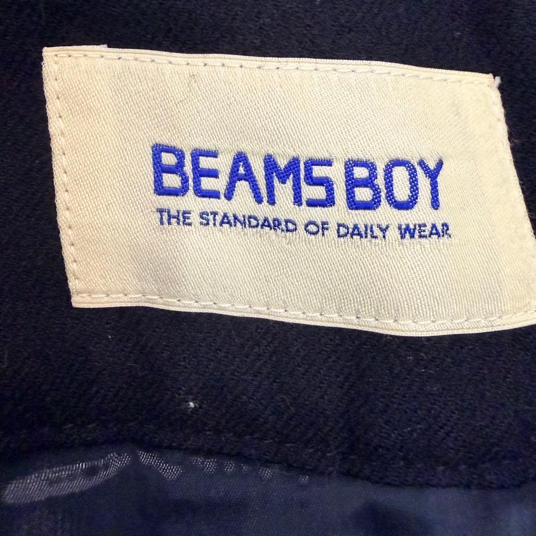 BEAMS BOY ビームスボーイ ウール スカート プリーツ ロング 黒 F