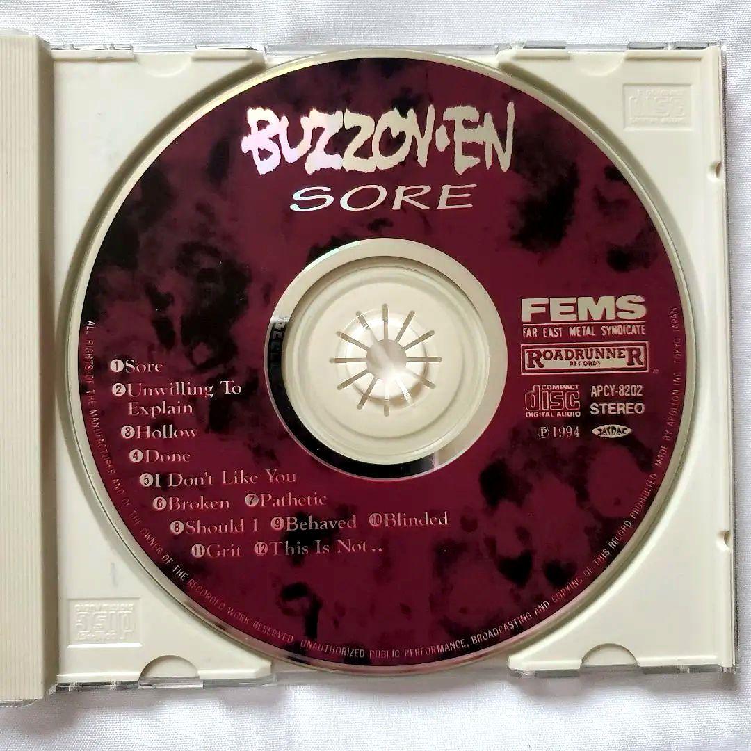 【国内初期盤/帯付】Buzzoven Sore バズオヴン