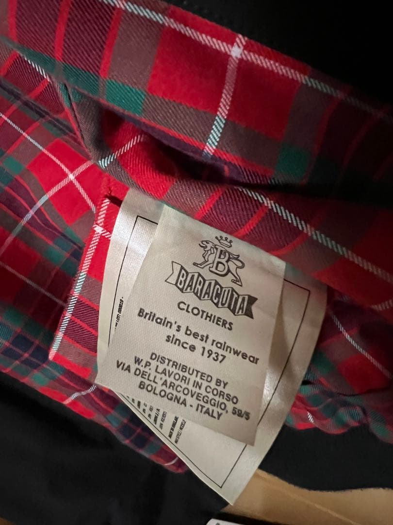 baracuta g9 バラクータ ハリントンジャケット