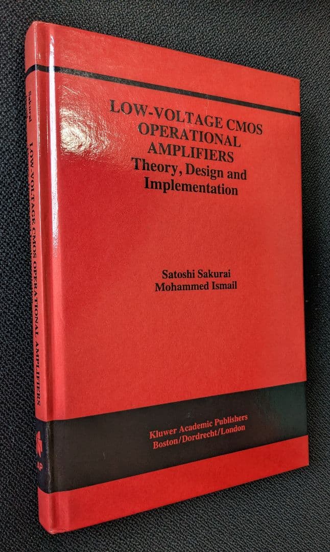 洋書 LOW VOLTAGE CMOS OPERATIONAL AMPLIFIERS