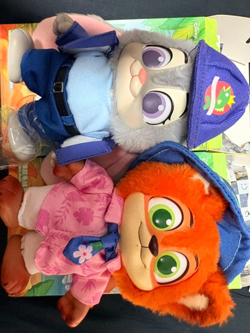 も*の様 【新品】 MINISO ズートピア2 ぬいぐるみ ジュディ ニック