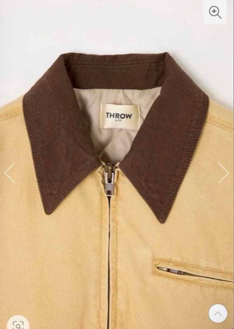 THROW COTTON WORK ジャケット