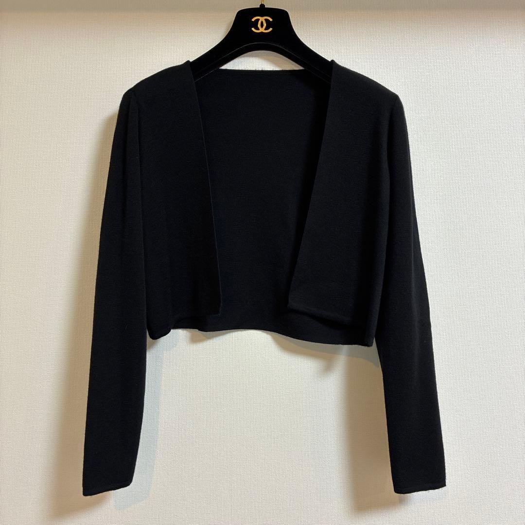 フォクシー　カシミヤシルク　38107 LADY SQUARE 38 ブラック