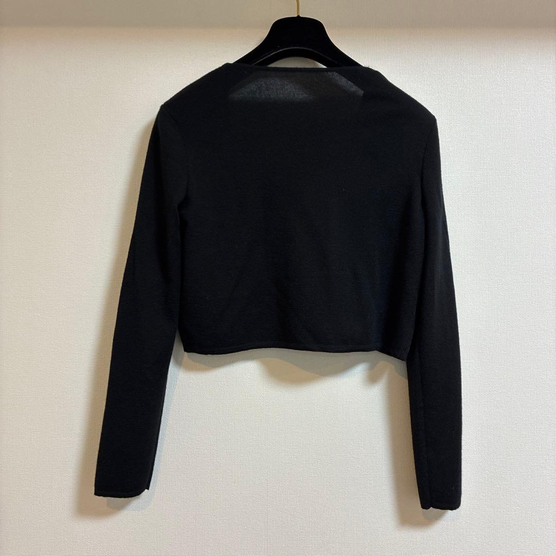 フォクシー　カシミヤシルク　38107 LADY SQUARE 38 ブラック