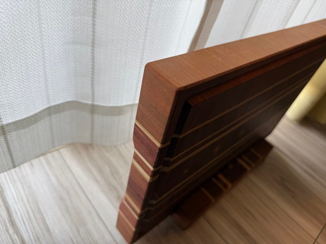 未使用品　エンドグレインカッティングボード　木製大型まな板