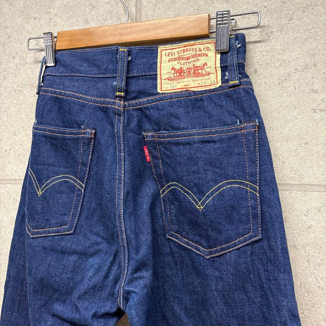 Levi’s LVC 701 マリリン・モンロー デニム W24 濃紺赤耳