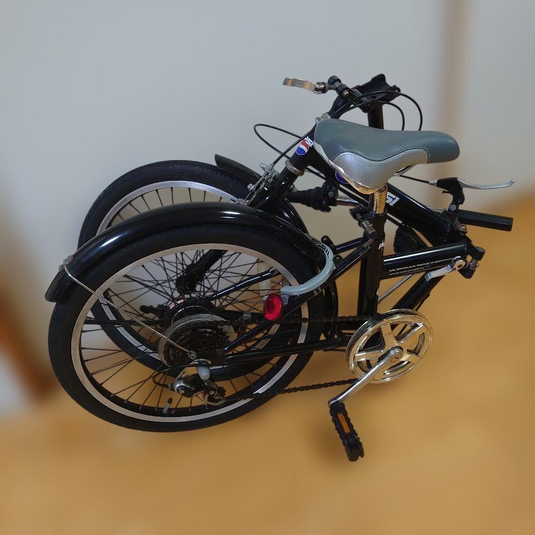 【引取限定　越谷】 20インチ折り畳み自転車 6段 埼玉越谷