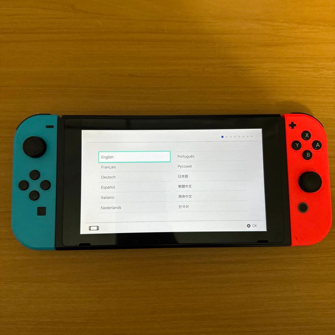 Nintendo Switch ネオンブルー/ネオンレッド 本体 付属品完備