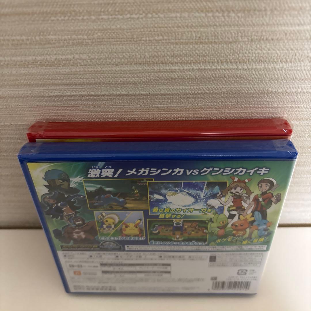 新品未開封　ポケットモンスター オメガルビー アルファサファイア