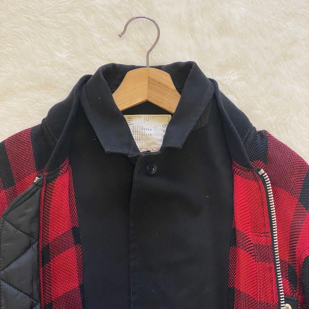 sacai ドッキング MA-1 ミリタリー フライト ボンバー ジャケット