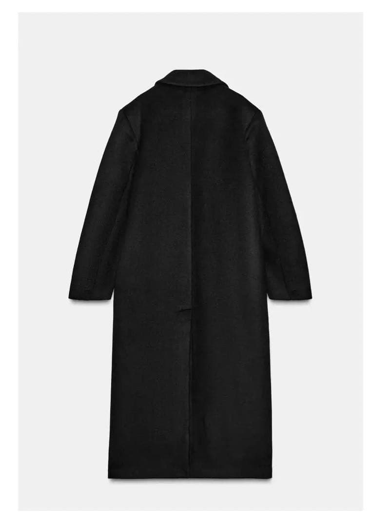 ZARA ウール混紡エクストラロングコート