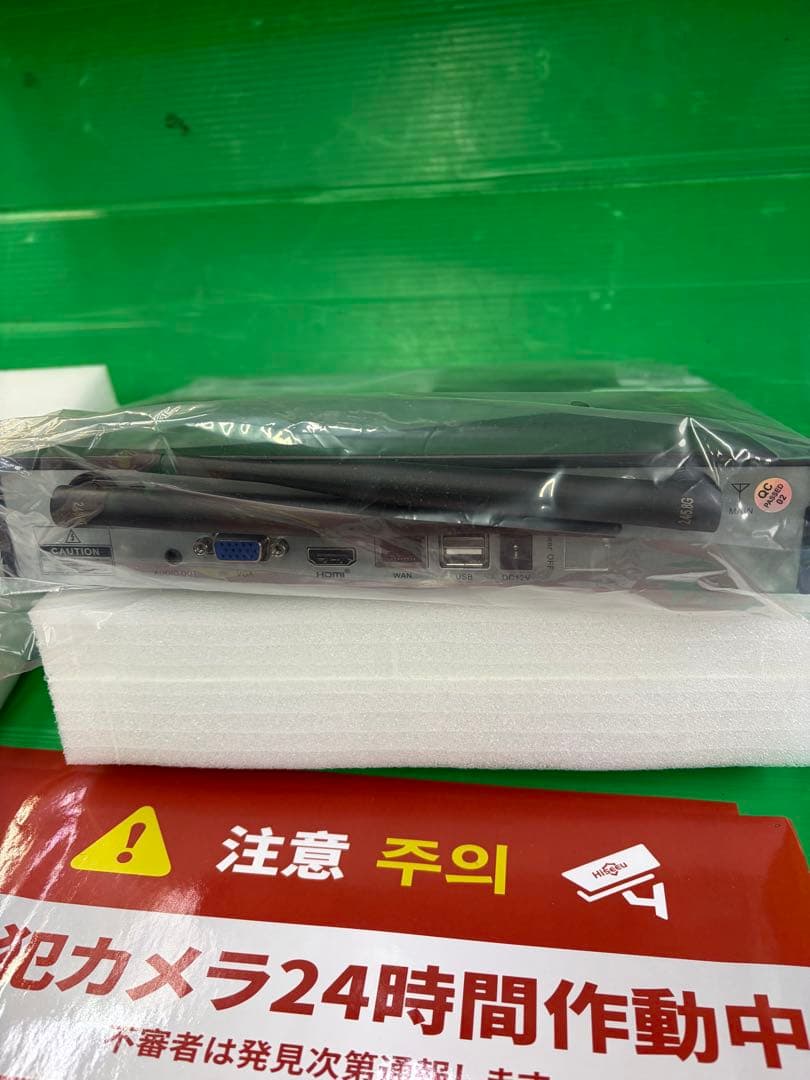 Hiseeuレコーダー16chカメラ無し　HDD1TB中古付き