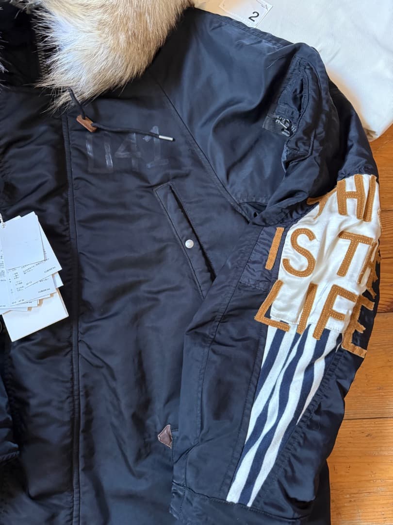 ほぼ新品 visvim VALDEZ COAT COLLAGE(泥染)