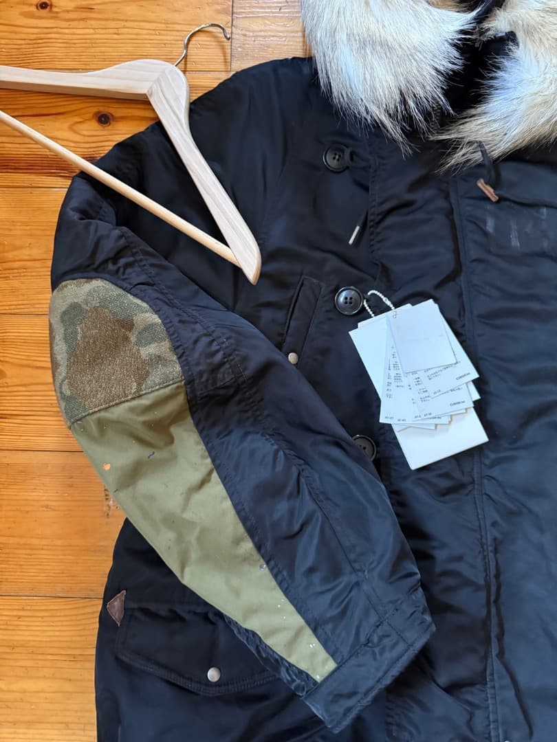 ほぼ新品 visvim VALDEZ COAT COLLAGE(泥染)