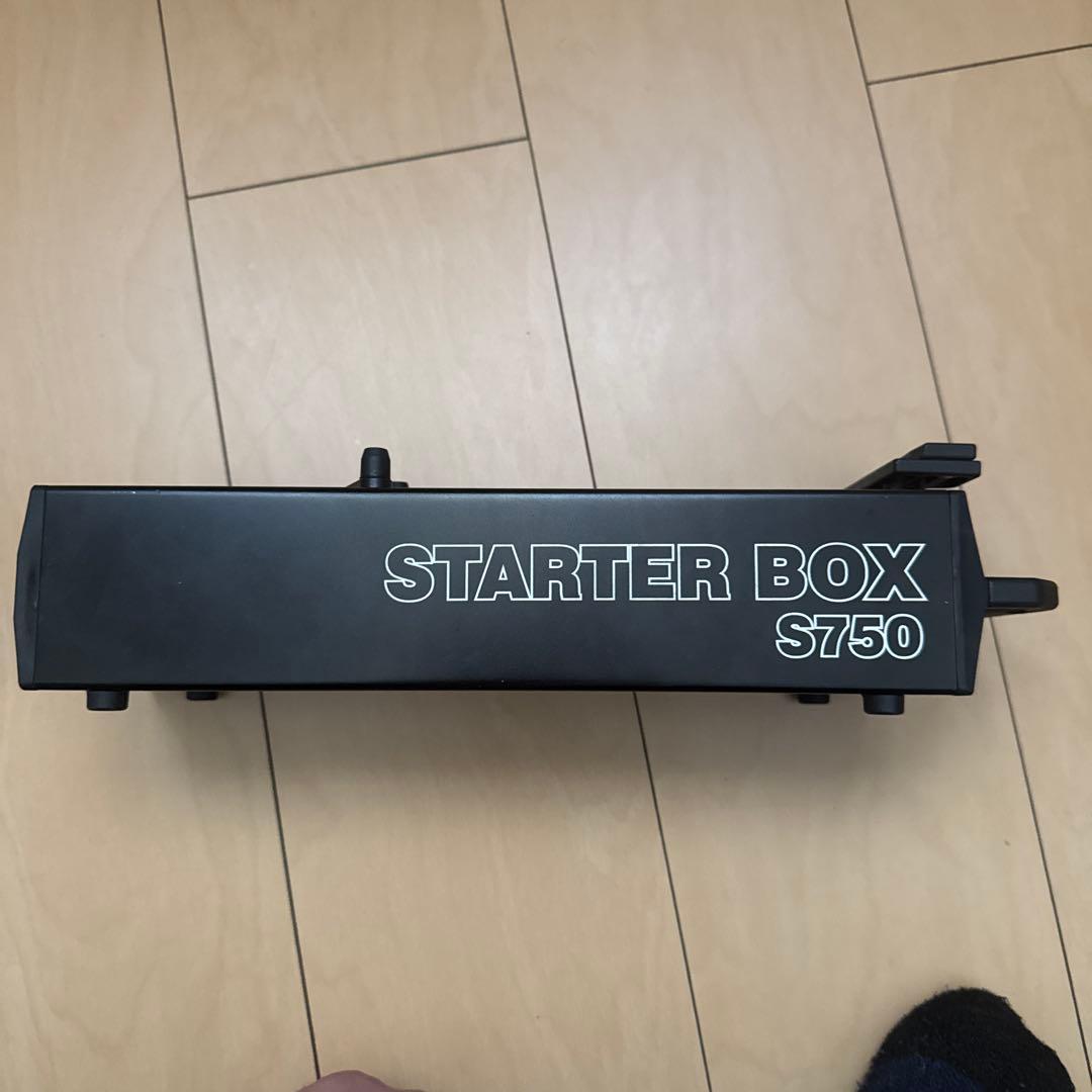 スターターボックス（黒）とスイッチ機能1/10～1/8スケールのR/Cエンジン用