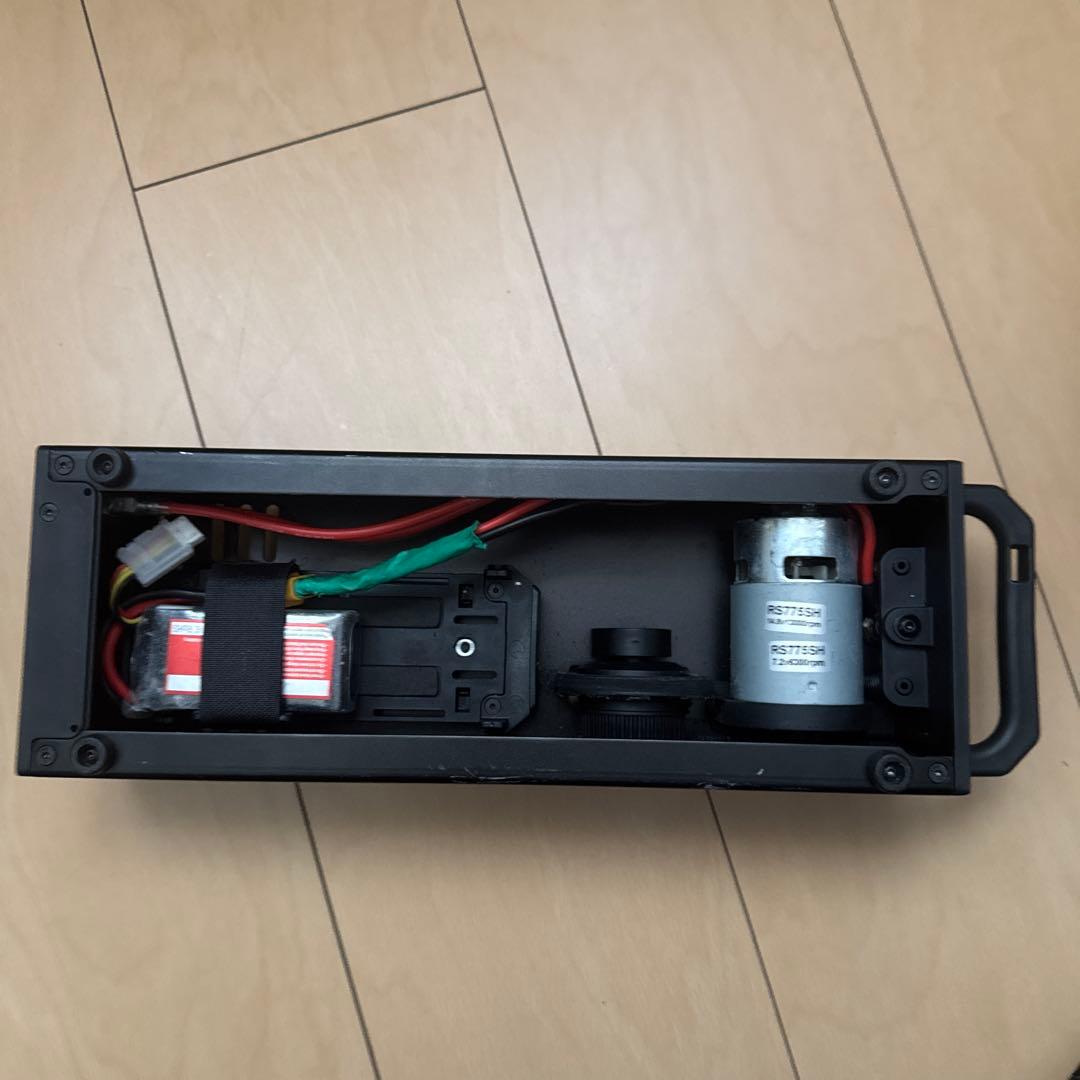 スターターボックス（黒）とスイッチ機能1/10～1/8スケールのR/Cエンジン用