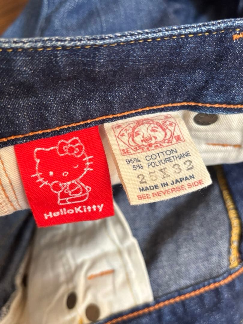evisu キティちゃん デニム