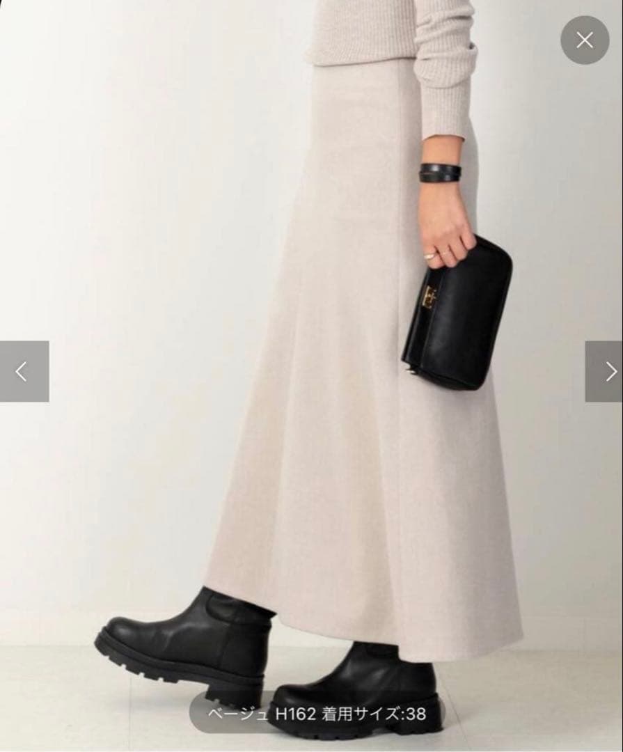 Deuxieme Classe スカート3.3万円ウール36