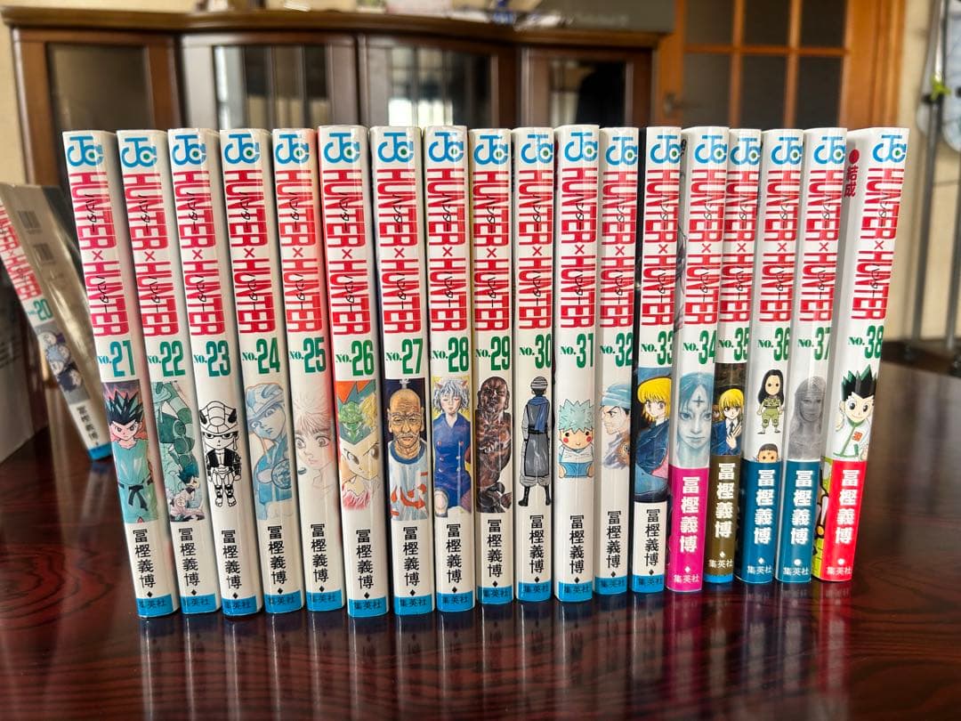 ハンター×ハンター 全38巻セット＋キャラクターブック