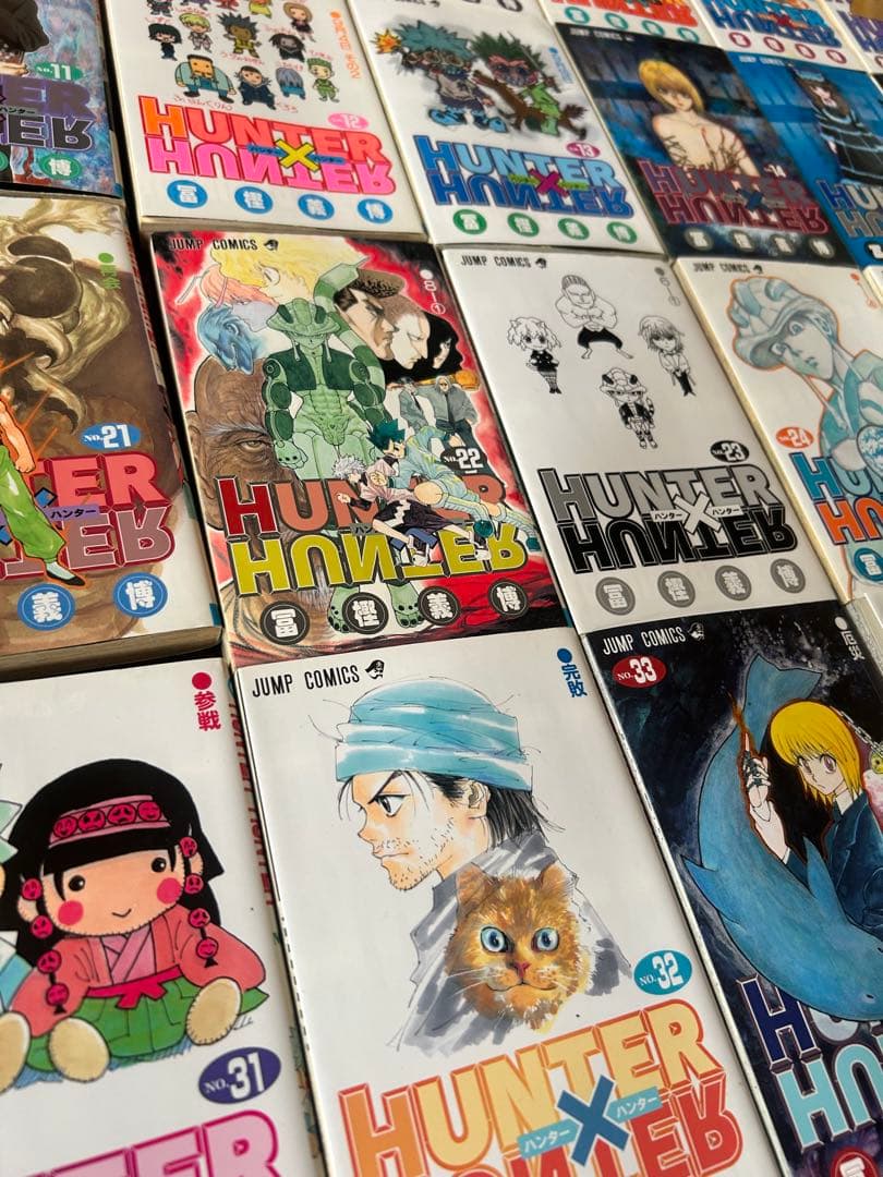 ハンター×ハンター 全38巻セット＋キャラクターブック