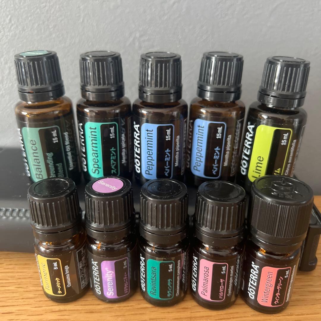 doterra ドテラ　精油　アロマ　エッセンシャルオイル　セット