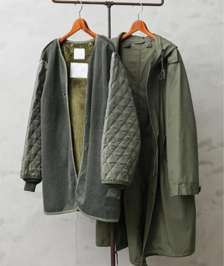 【エカロンポン】HOUSTONヒューストン米軍 M-51モッズコート