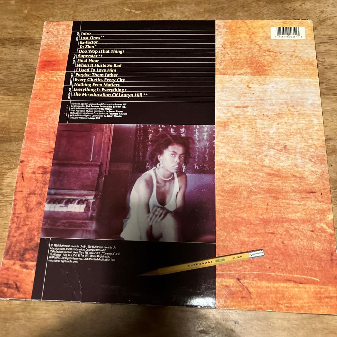 The Miseducation of Lauryn Hill レコード　US盤
