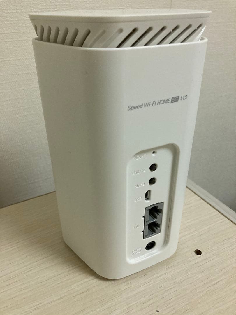 Speed Wi-Fi  5G L12 動作確認済み