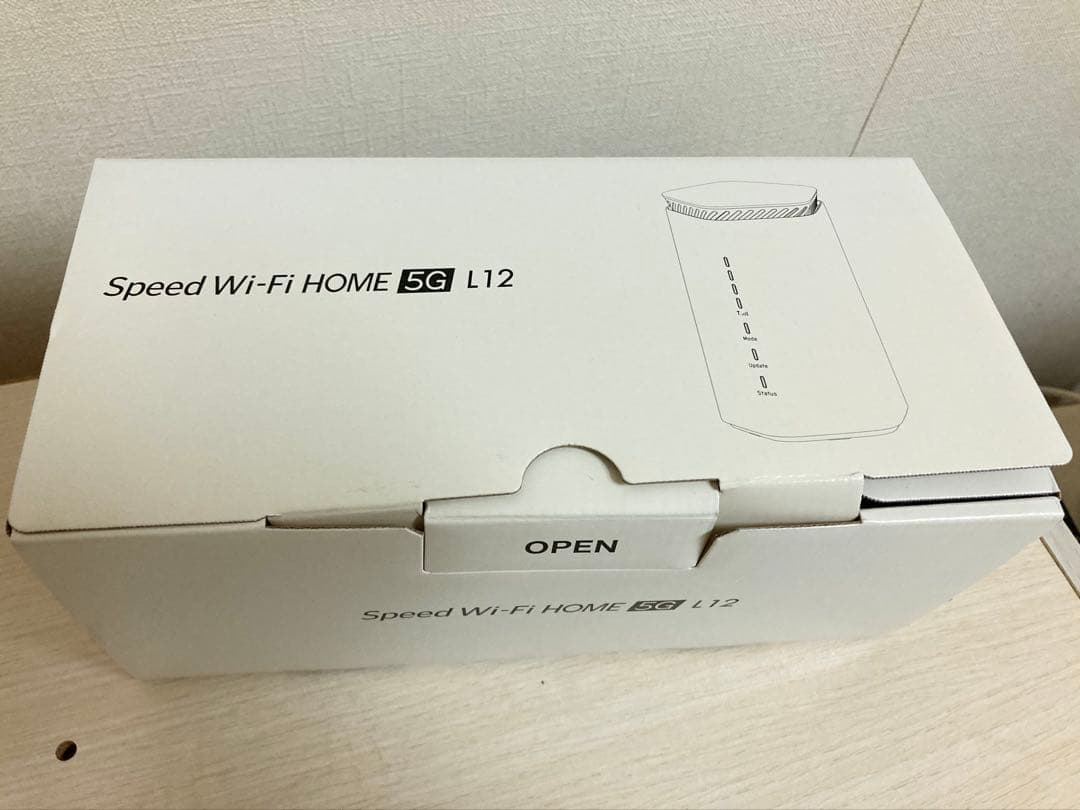 Speed Wi-Fi  5G L12 動作確認済み