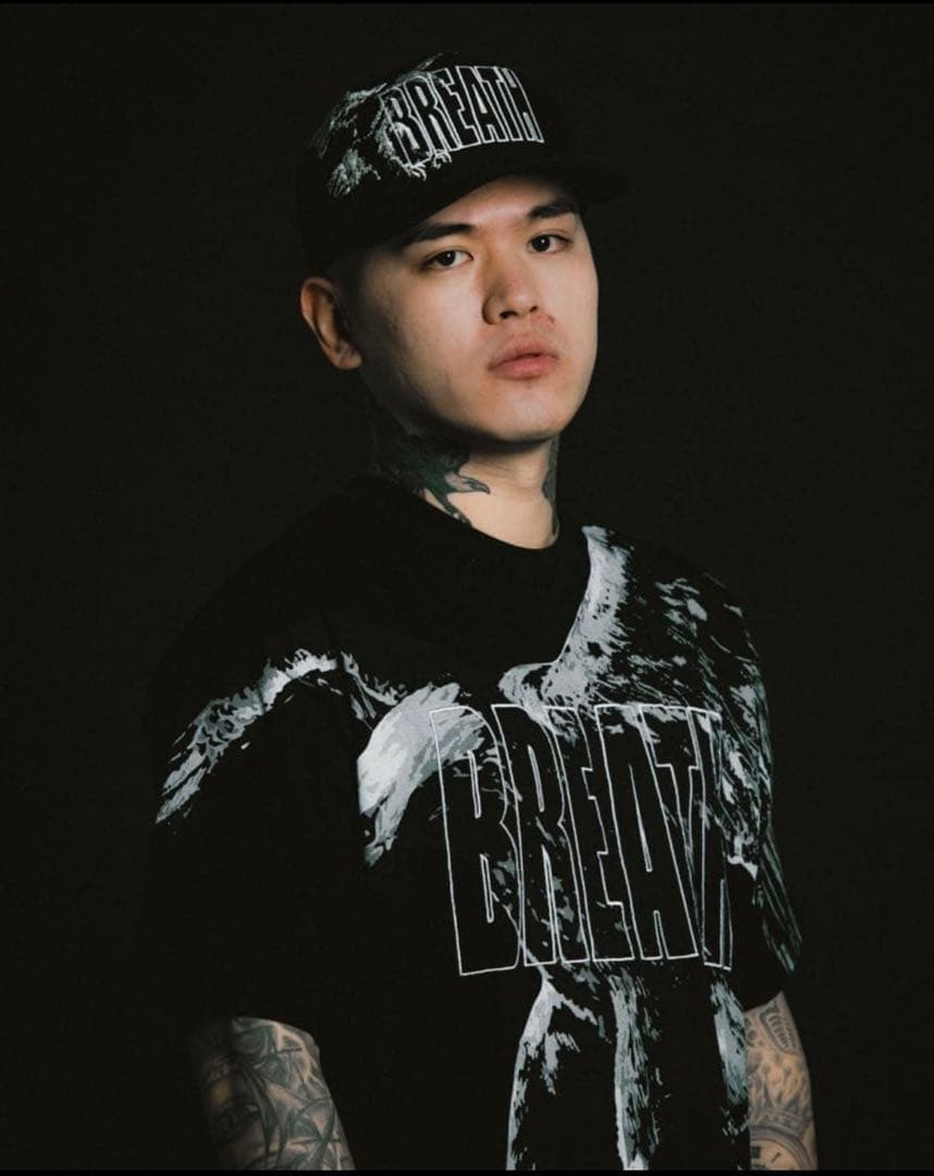 59FIFTY 黒のキャップ BREATH刺繍付き