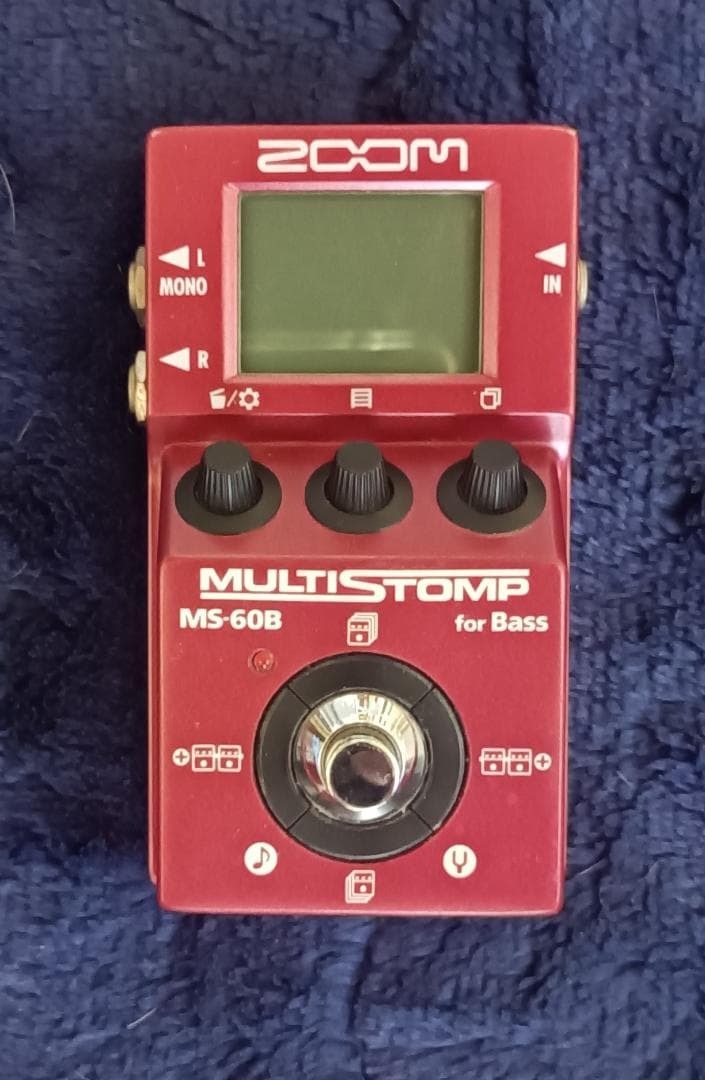 ベースエフェクターZOOM MULTISTOMP MS-60B