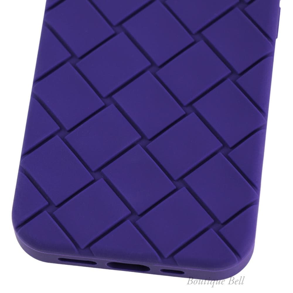 【ボッテガ・ヴェネタ】ラバー iPhone13Pro 対応ケース Purple
